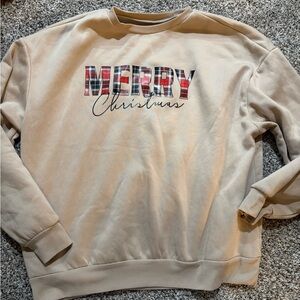 shein women’s merry Christmas sweatshirt- worn once